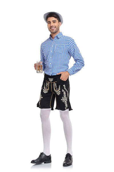 Camisa Cuadros para Festival de Cerveza - Estilo Clásico Masculino - Image 10