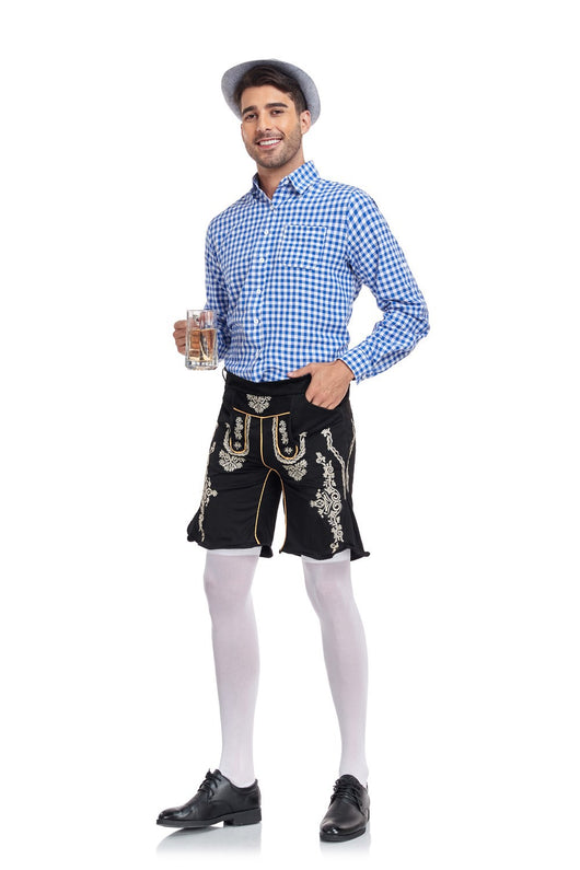 Camisa Cuadros para Festival de Cerveza - Estilo Clásico Masculino - Image 10