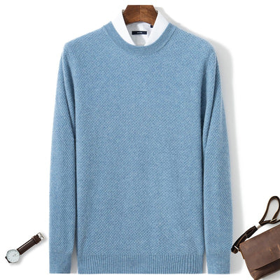 Suéter de Cachemira para Hombre con Corte Holgado - Image 14