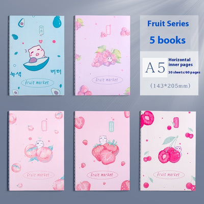 Cuaderno A5/B5 Grueso para Práctica y Creatividad con Diseño Corazón - Image 6