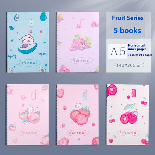 Cuaderno A5/B5 Grueso para Práctica y Creatividad con Diseño Corazón - Image 6
