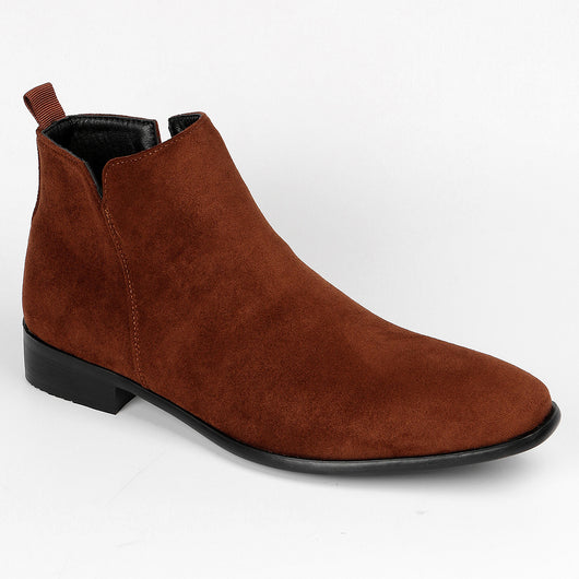 Botas Tobilleras de Punta Cuadrada para Hombre - Image 7