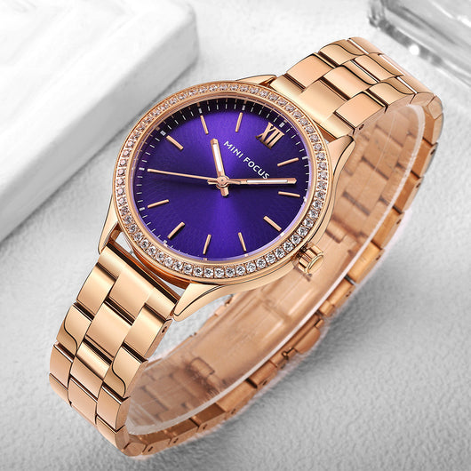 Reloj Acero Inoxidable Luminoso Resistente al Agua con Cierre Mariposa - Image 12