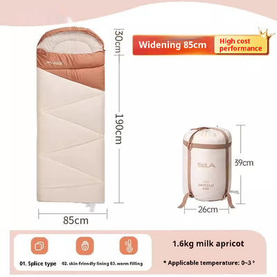 Saco de Dormir Térmico Aislado para Camping y Viajes en Climas Fríos - Image 9