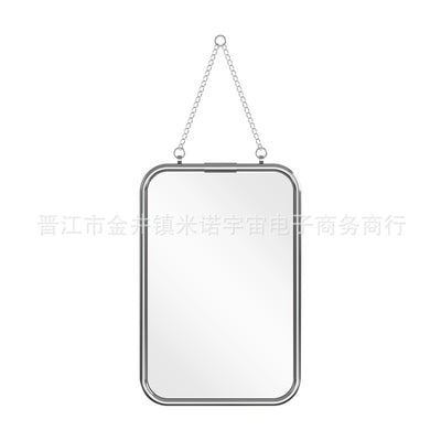 Espejo Tríptico de Pared Moderno en Acero Inoxidable para Baño y Tocador - Image 6