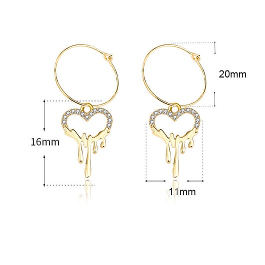 Aretes de Plata Esterlina con Diseño de Llave - Image 3