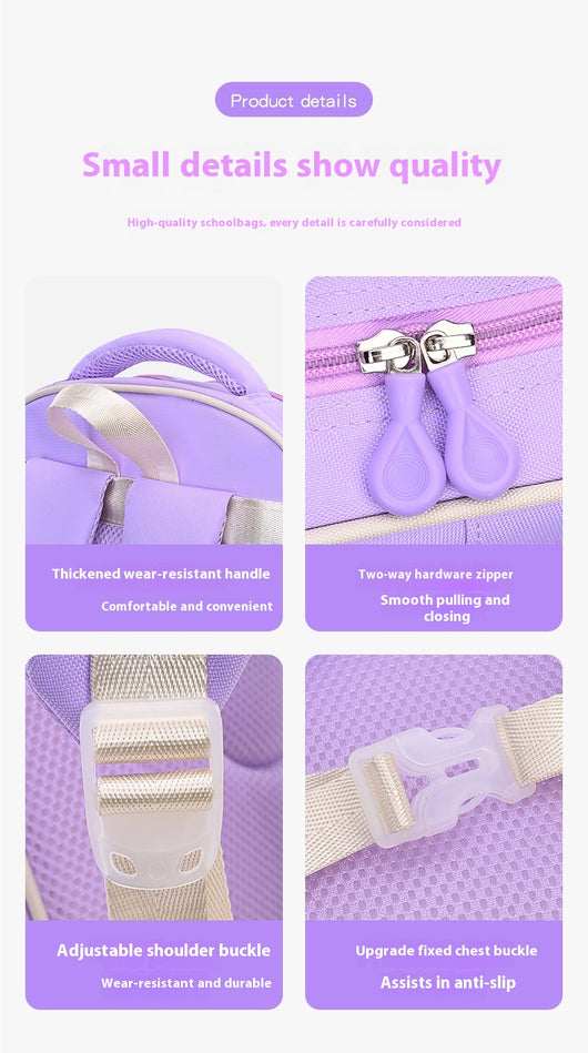 Mochila Escolar Ligera para Niñas - Image 16