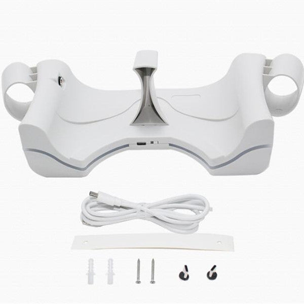 Kit de Accesorios Multifuncional para Oculus Quest 2 con Soporte de Pared y Carga Rápida
