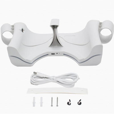 Kit de Accesorios Multifuncional para Oculus Quest 2 con Soporte de Pared y Carga Rápida