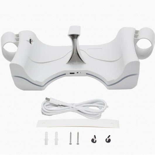 Kit de Accesorios Multifuncional para Oculus Quest 2 con Soporte de Pared y Carga Rápida