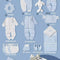 Warm Azul 25 Piezas