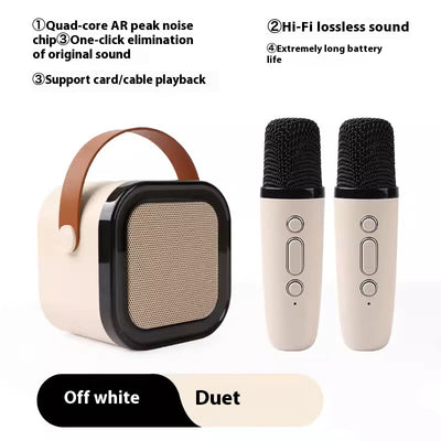 Micrófono Inalámbrico Bluetooth para Karaoke Familiar - Sistema Todo en Uno - Image 5