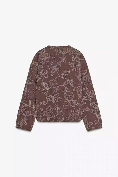 Chaqueta Acolchada de Algodón con Estampado de Texturas Animales - Image 13