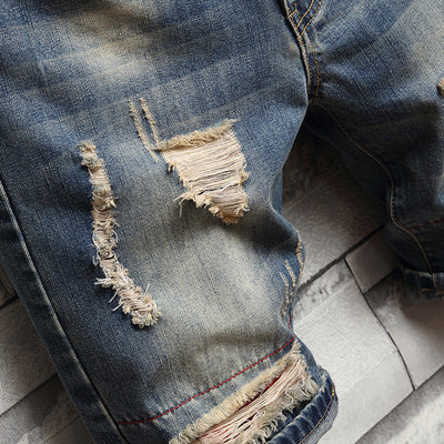 Pantalones Cortos Vaqueros de Verano para Hombre - Importación Directa - Image 10