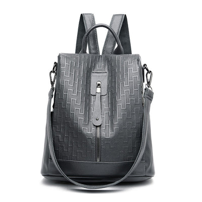Mochila Antirrobo de Cuero para Mujer - Multifuncional y Segura - Image 5
