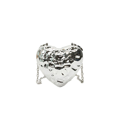 Bolso Bandolera Acrílico con Diseño de Corazón Meteorito Brillante - Image 5