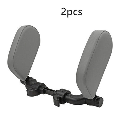 Almohada Cervical Ajustable para Auto - Soporte Ergonómico de Cuero para Viajes - Image 27
