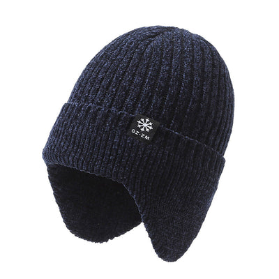Gorro de Lana Cálido con Forro Polar para Hombre - Invierno - Image 7