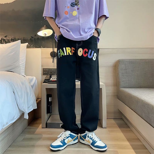 Pantalones Vaqueros Holgados Estilo Cadera para Hombre - Image 10