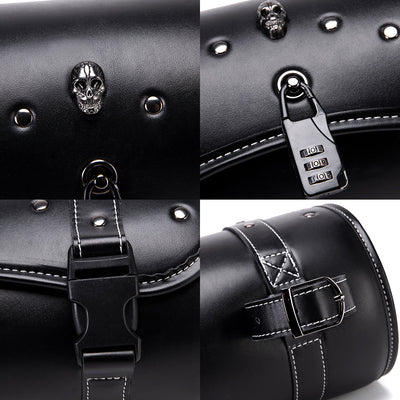 Bolsa Lateral Retro Punk para Motocicleta - Image 23