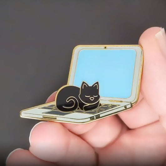 Broche Gato Adorable - Diseño de Dibujos Animados para Mujeres - Image 7
