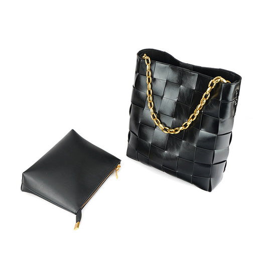 Bolso Tejido Estilo Bucket para Mujer - Diseño Moderno - Image 4