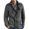 Cardigan de Solapa Hombre Color Liso - Suéter Elegante