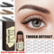 Kit de 24 Plantillas para Cejas - Sello Delineador de Cejas Duradero y Reutilizable