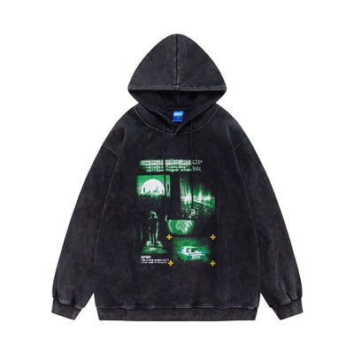Sudadera Holgada con Estampado Retro Vintage - Image 20
