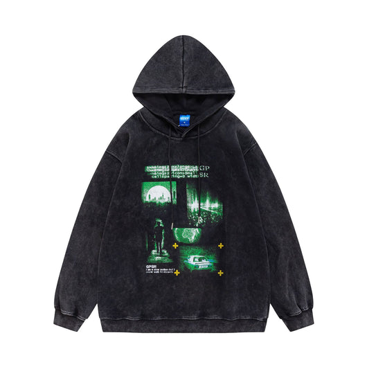 Sudadera Holgada con Estampado Retro Vintage - Image 20
