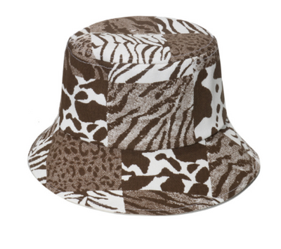Sombrero Pescador Mujer Flores Geométricas Primavera Verano - Image 4