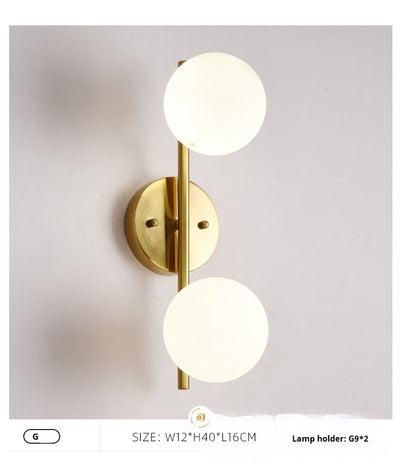 Lámpara Minimalista de Cristal para Mesita de Noche - Image 24