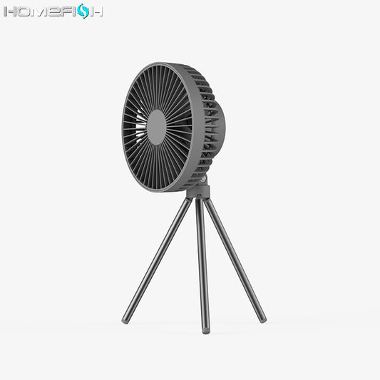 Ventilador Portátil de Camping con Trípode - Colgable para Tienda de Campaña - Image 2