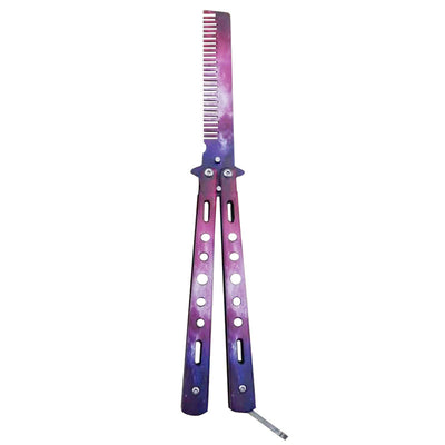 Peine Plegable de Acero Inoxidable para Barba y Bigote - Herramienta Profesional de Peluquería - Image 12