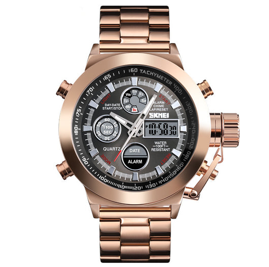 Reloj Deportivo Skmei para Hombre - Acero Inoxidable Resistente al Agua - Image 5