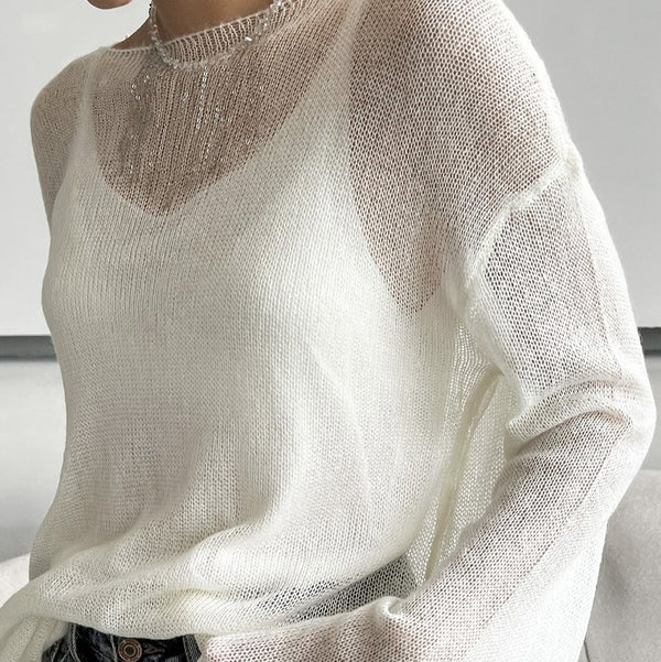 Blusa Suelta Protección Solar Cómoda y Moderna para Mujer