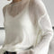 Blusa Suelta Protección Solar Cómoda y Moderna para Mujer