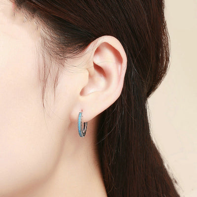 Aretes de Plata Esterlina Little Sparkle S925 - Image 9