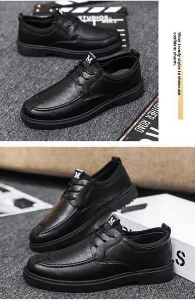 Zapatos de Cuero para Hombre con Cordones - Estilo Casual Ejecutivo - Image 12