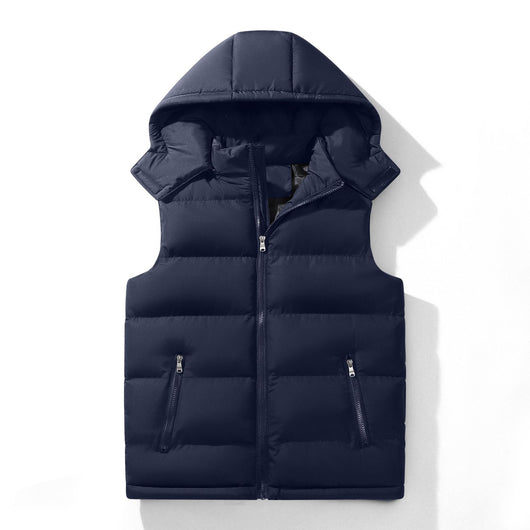 Chaleco Acolchado de Algodón para Hombre - Calidez Otoño e Invierno - Image 11