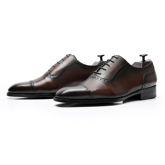 Zapatos Oxford de Cuero Brogue para Hombre - Calzado Ejecutivo Premium - Image 5
