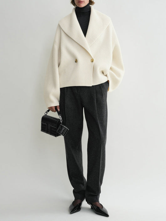 Cardigan Suelto para Mujer con Cuello Redondeado - Image 9