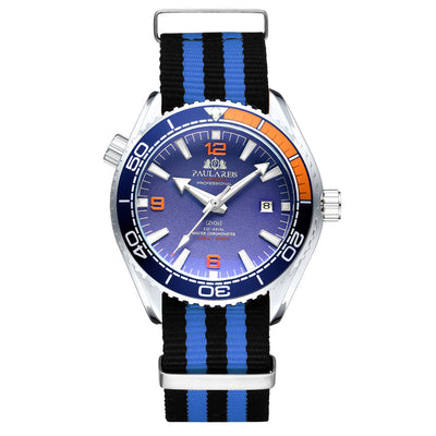 Reloj Mecánico Automático con Esfera Luminosa y Correa Canvas para Hombre - Image 3