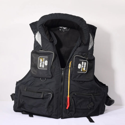 Chaleco Salvavidas de Pesca Multifuncional con Alto Flotabilidad - Image 20