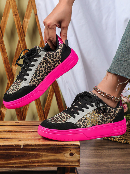 Zapatillas Skate Leopardo Unisex - Estilo Retro Casual Deportivo Personalizado - Image 23