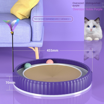 Rascador Circular para Gatos - Protector de Muebles Resistente y Duradero - Image 13