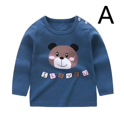 Camiseta de Algodón Manga Larga para Niños y Niñas - Image 26