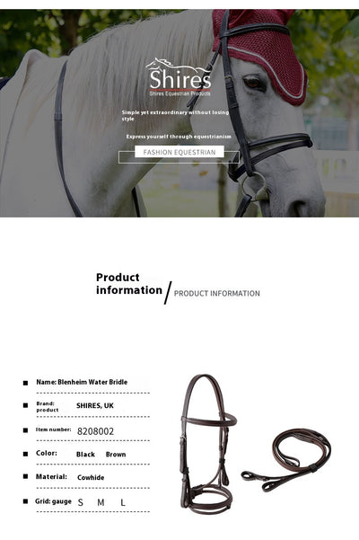 Riendas de Cuero Genuino para Caballo - Equipo Ecuestre Premium - Image 11
