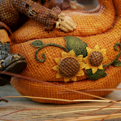 Artesanía de Resina Espantapájaros y Calabaza para Thanksgiving - Image 11