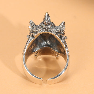 Anillo de Calavera Personalizado Abierto para Hombre - Image 4